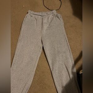 Size S grey sweats, shein